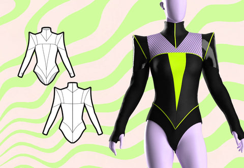 How To Sew A Cyber Cutout Leotard