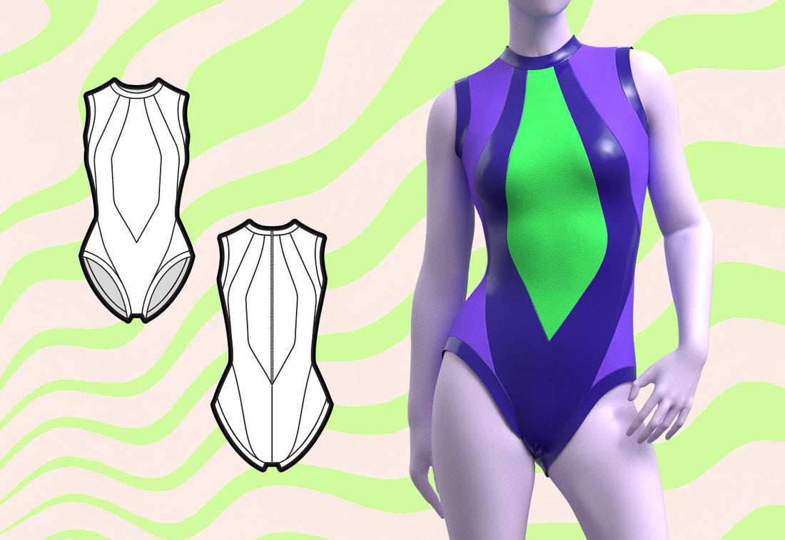 How To Sew A Sleeveless Cutout Leotard