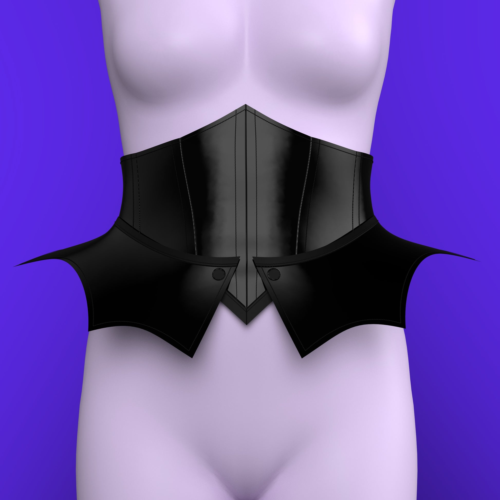 Bat Underbust Corset Sewing Pattern (Sizes XS-2X) - PDF – Katkow