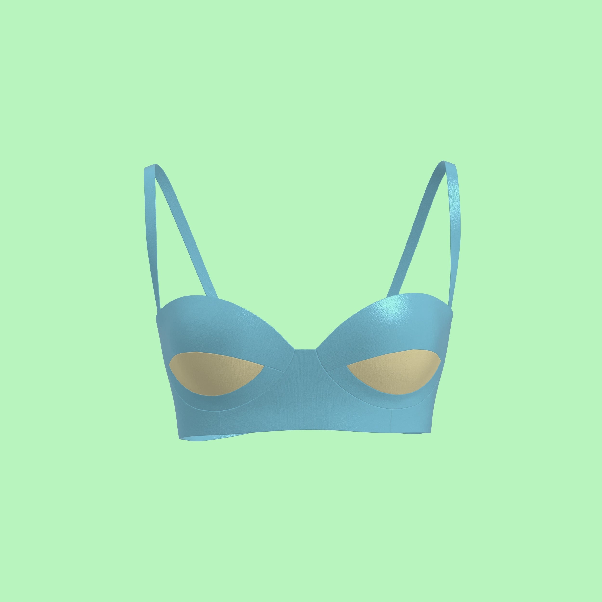 Cutout Stretch Bra Sewing Pattern PDF (XS-XL) for Drag Queens